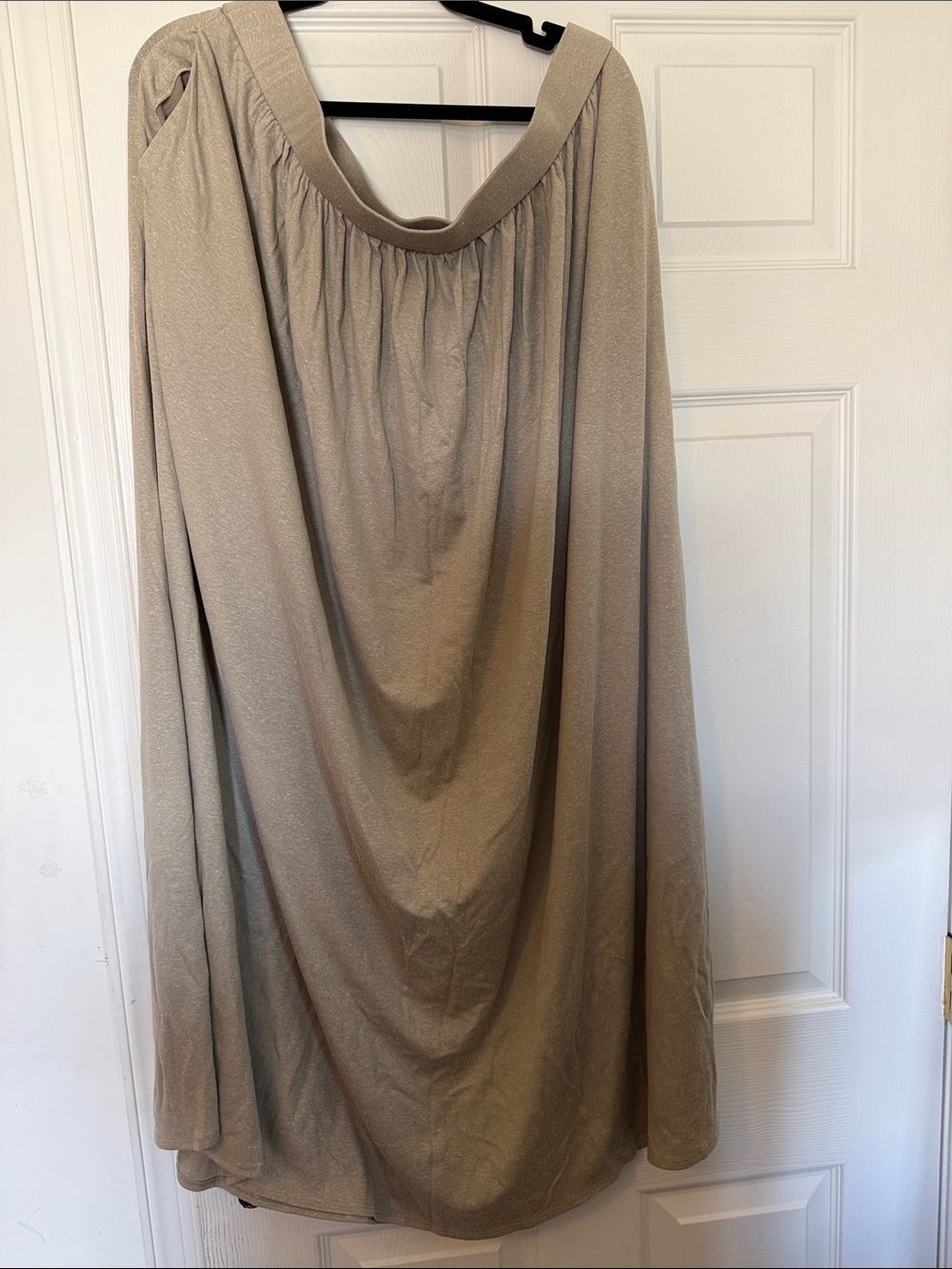 OGL Neutral Taupe Maxi Skirt